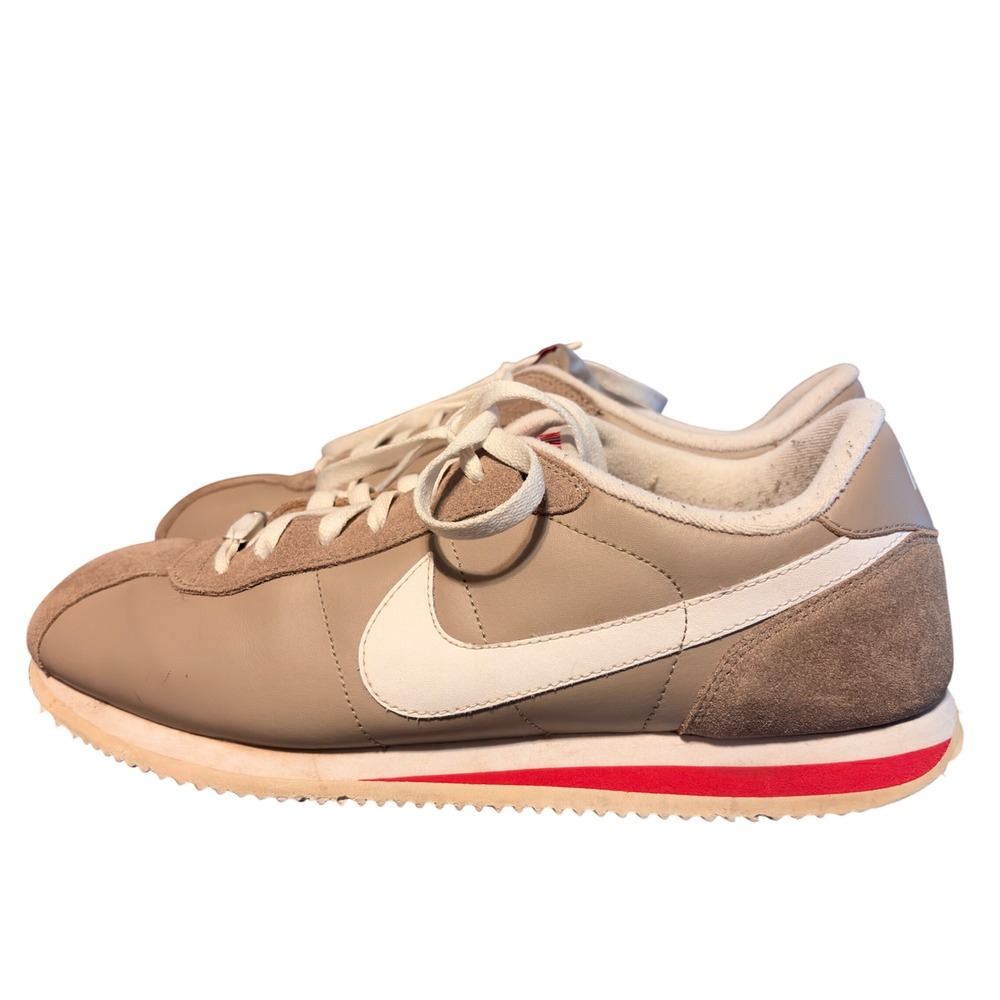 Nike Cortez 72 Mens 11.5 Khaki Beige Leather‎ Suede Sneakers 316418-200 2010